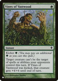 Vines of Vastwood — The List Reprints
