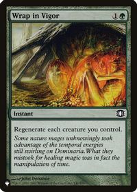 Wrap in Vigor — The List Reprints