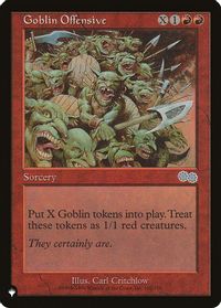 Goblin Offensive — The List Reprints