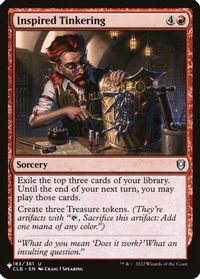 Inspired Tinkering — The List Reprints