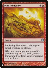 Punishing Fire — The List Reprints