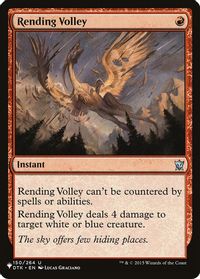 Rending Volley — The List Reprints