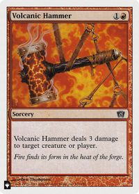 Volcanic Hammer — The List Reprints