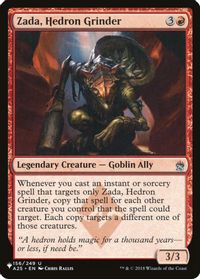 Zada, Hedron Grinder — The List Reprints