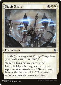 Stasis Snare — The List Reprints