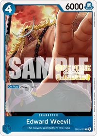 Edward Weevil (Judge Pack Vol. 4) — One Piece Promotion Cards