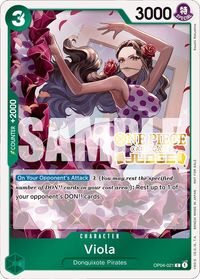 Viola (Judge Pack Vol. 4) — One Piece Promotion Cards