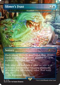 Slimer's Feast - Windfall (Rainbow Foil) — Secret Lair Drop Series