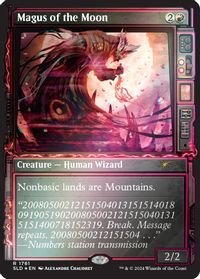 Magus of the Moon (Rainbow Foil) — Secret Lair Drop Series