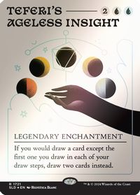 Teferi's Ageless Insight (Rainbow Foil) — Secret Lair Drop Series
