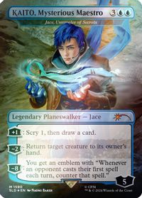 KAITO, Mysterious Maestro - Jace, Unraveler of Secrets (Rainbow Foil) — Secret Lair Drop Series