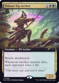 Poison-Tip Archer (Extended Art) — Secret Lair Drop Series