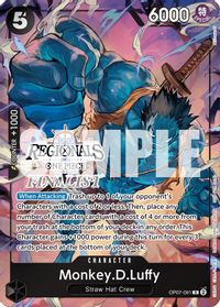 Monkey.D.Luffy (091) (Online Regional 2024 Vol. 3) [Finalist] — One Piece Promotion Cards