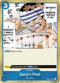 Sanji's Pilaf (Jolly Roger Foil) — Premium Booster -The Best-