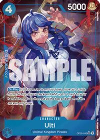 Ulti (Alternate Art) — Premium Booster -The Best-