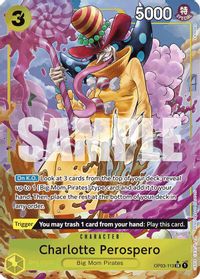 Charlotte Perospero (Alternate Art) — Premium Booster -The Best-