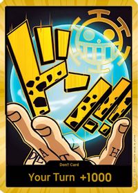 DON!! Card (Trafalgar Law) (Gold) — Premium Booster -The Best-