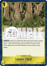Upper Yard (Jolly Roger Foil) — Premium Booster -The Best-