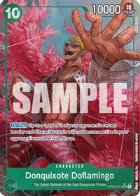 Donquixote Doflamingo (Alternate Art) — Premium Booster -The Best-