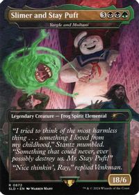 Slimer and Stay Puft - Yargle and Multani — Secret Lair Drop Series