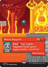 Mana Geyser — Secret Lair Drop Series