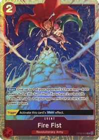 Fire Fist (Premium Card Collection -Best Selection Vol. 2-) — One Piece Promotion Cards
