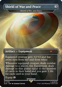 Shield of War and Peace - Sword of War and Peace (Rainbow Foil) — Secret Lair Drop Series