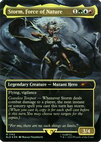 Storm, Force of Nature (Rainbow Foil) — Secret Lair Drop Series