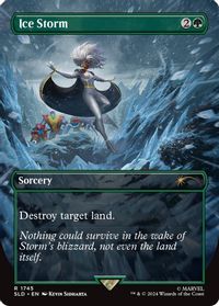Ice Storm (Rainbow Foil) — Secret Lair Drop Series