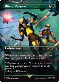 Rite of Passage (Rainbow Foil) — Secret Lair Drop Series