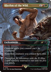 Rhythm of the Wild (Rainbow Foil) — Secret Lair Drop Series