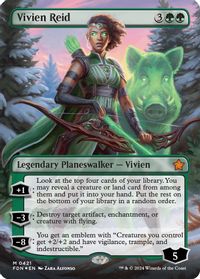 Vivien Reid (Borderless) (Mana Foil) — Foundations
