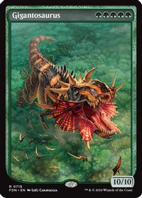 Gigantosaurus (Full Art) — Foundations