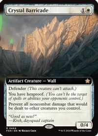 Crystal Barricade (Extended Art) — Foundations