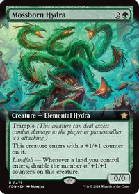 Mossborn Hydra (Extended Art) — Foundations