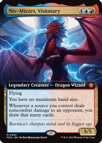 Niv-Mizzet, Visionary (Extended Art) — Foundations