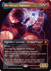 Niv-Mizzet, Visionary (Borderless) — Foundations
