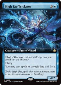 High Fae Trickster (Extended Art) — Foundations