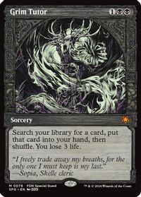 Grim Tutor (Showcase) — Special Guests