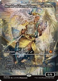 Herald of Eternal Dawn (Showcase) (Fracture Foil) — Foundations
