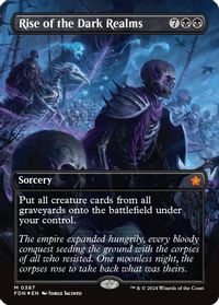 Rise of the Dark Realms (Borderless) (Mana Foil) — Foundations