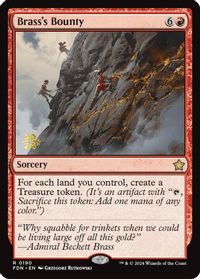 Brass's Bounty (FDN) — Prerelease Cards