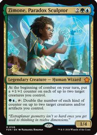 Zimone, Paradox Sculptor — Prerelease Cards