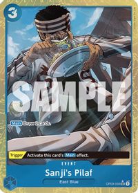 Sanji's Pilaf (Alternate Art) — Premium Booster -The Best-