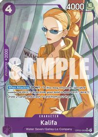 Kalifa (Full Art) — Premium Booster -The Best-