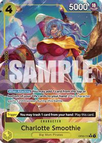 Charlotte Smoothie (Full Art) — Premium Booster -The Best-