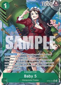 Baby 5 (OP05-034) (Alternate Art) — Premium Booster -The Best-