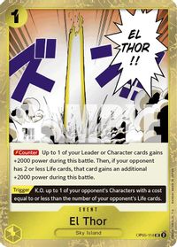 El Thor (Jolly Roger Foil) — Premium Booster -The Best-