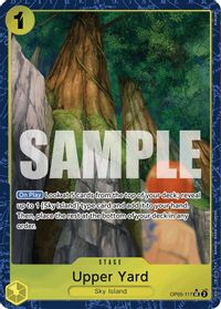 Upper Yard (Alternate Art) — Premium Booster -The Best-