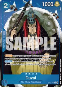 Duval (Full Art) — Premium Booster -The Best-